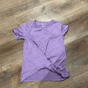 All in Motion purple workout shirt